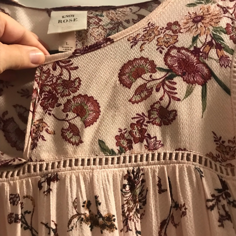 Knox Rose top large. Pretty in pink